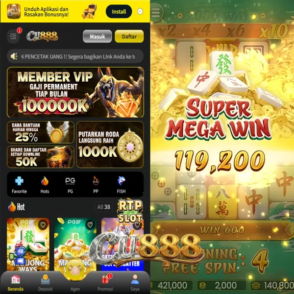 CU888 2026 Slot Gacor RTP Tinggi