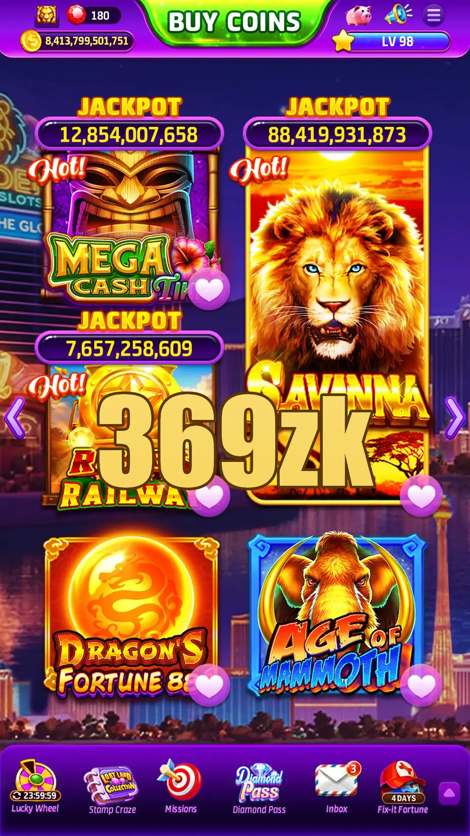 369zk Tangkapan Layar Resmi APK
